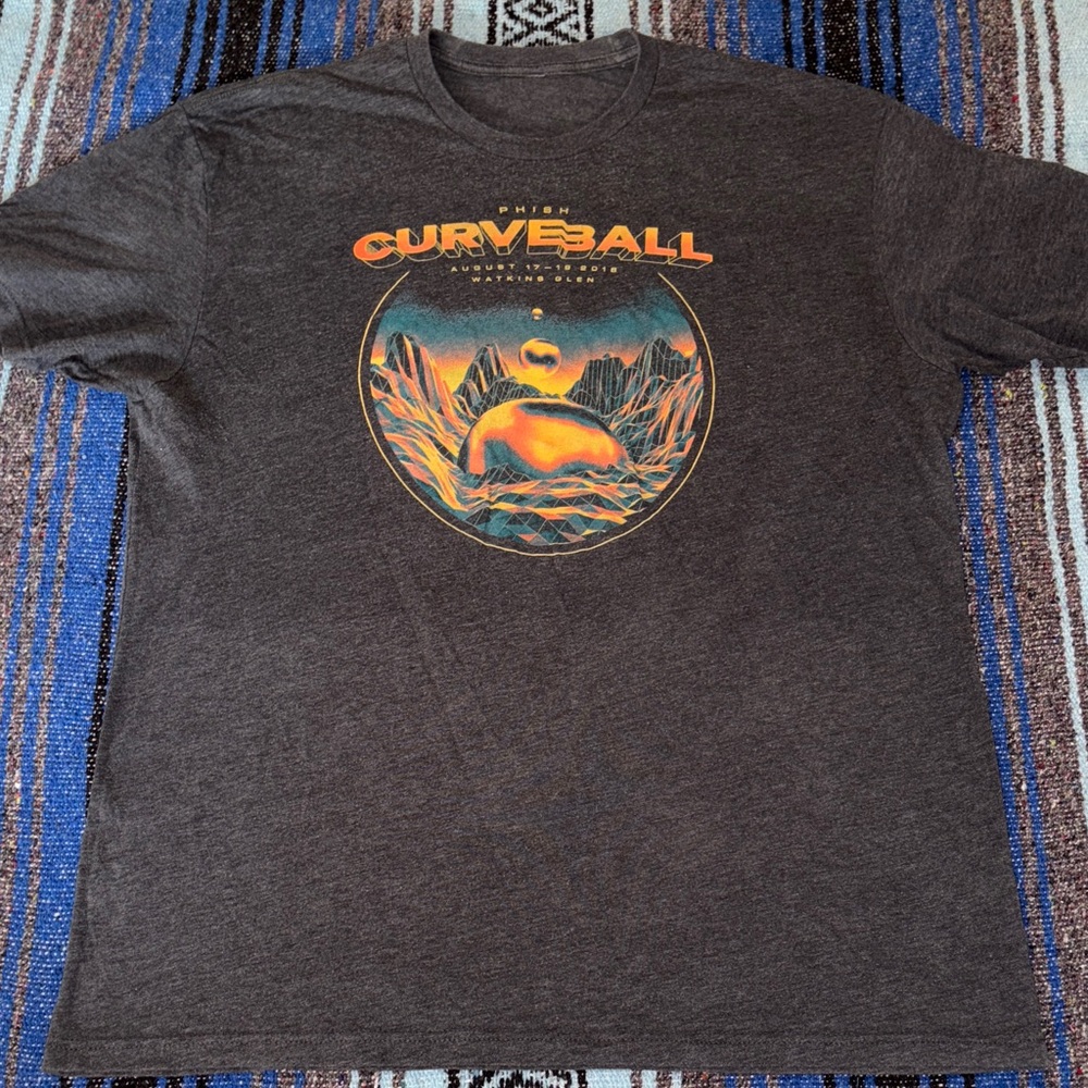 Phish Curveball Concert Tee Shirt